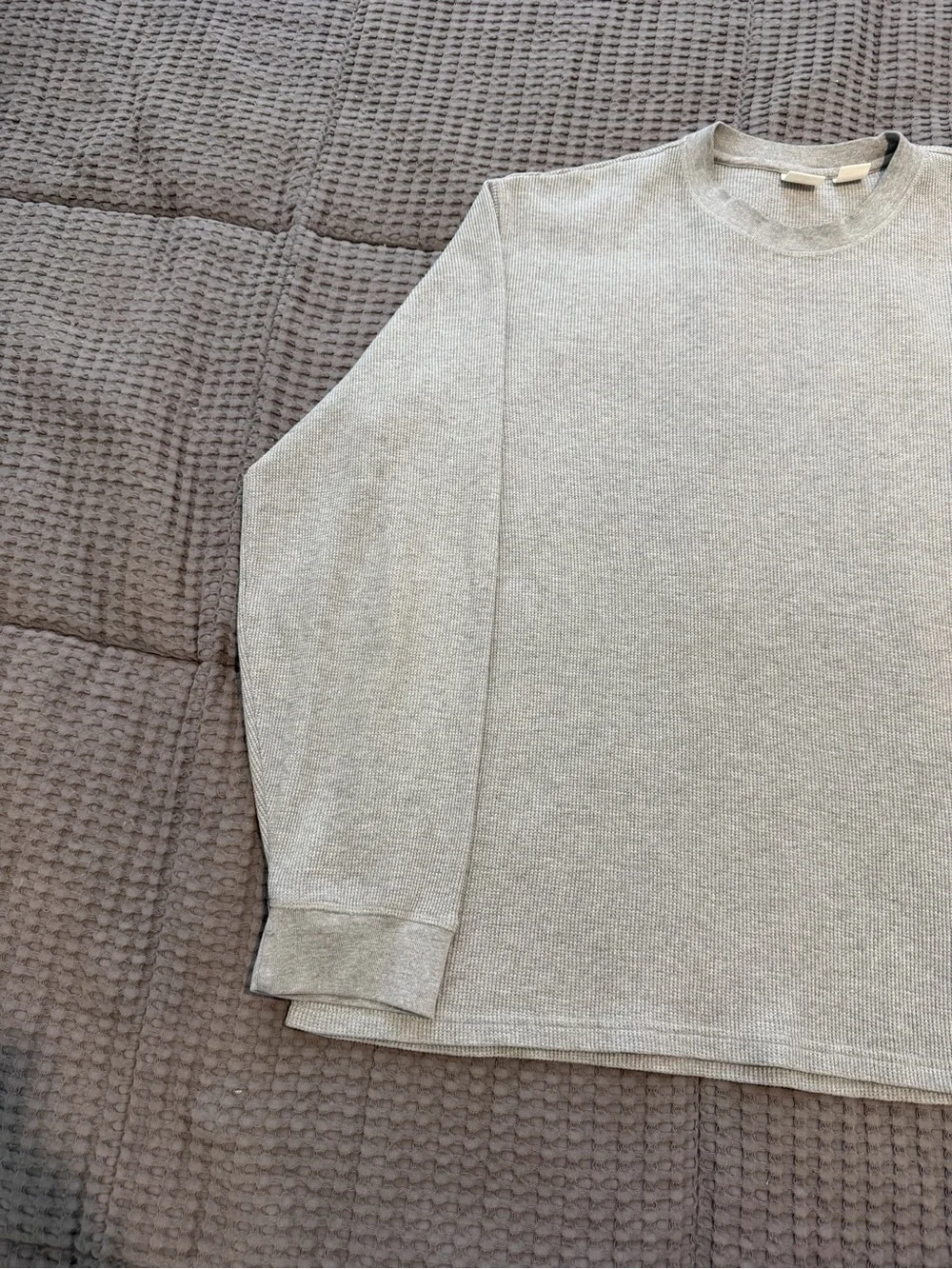 Levi's Light Gray Crewneck Short Sleeve Tee